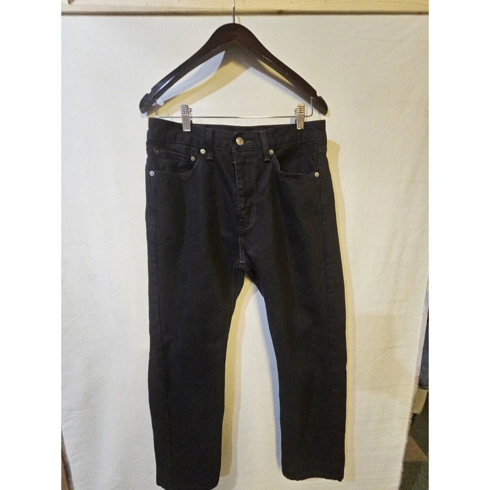 Levi's 505 Regular Fit Jeans - Black, 32Wx30L Mens‎